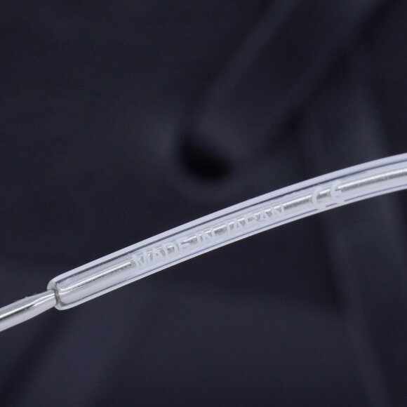 Montblanc MB0084OK 004 Rectangle Eyeglasses 55mm – Dark Ruthenium - Picture 9 of 10